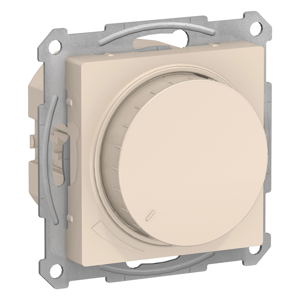 AtlasDesign Светорегулятор(диммер) поворотно-нажимной 315Вт крем (1)