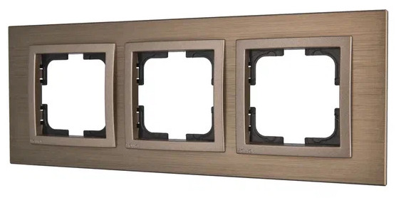 Style Рамка 3-я Бронза Алюминиевая  (1/5)