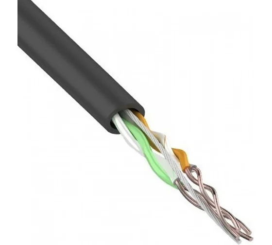 Кабель витая пара REXANT UTP 2PR 24AWG, CAT5e наружный (OUTDOOR) (бухта 305 м)