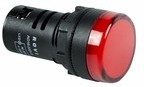 Индикатор Ø30  220V  красный LED  REXANT (10)
