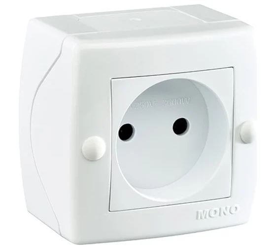 Розетка MONO OCTANS 10 А 250 В Серый 154-020006-143 (9)