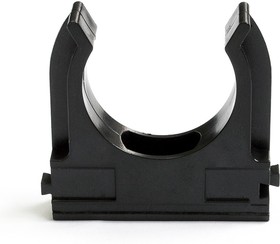 Крепеж-клипса для трубы ø 20 мм, черная (100 шт./уп.) REXANT