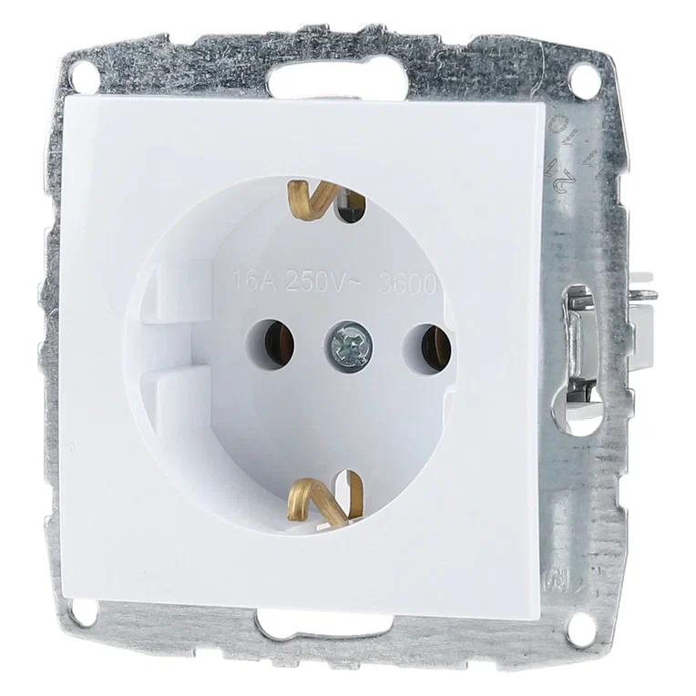 Розетка MONO Despina / Larissa 16 А 250 В Белый 500-001921-117 (12)