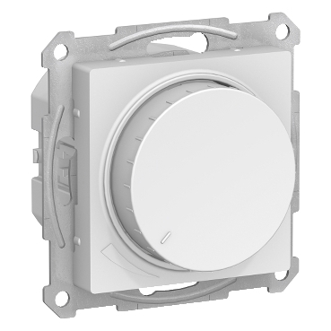 AtlasDesign модуль Светорегулятор(диммер) поворотно-нажимной 630Вт белый (1)