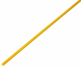2.5 / 1.25 мм 1м термоусадка жёлтая  (50)  REXANT