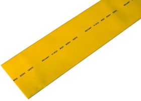 Термоусадочная трубка REXANT 60,0/30,0 мм, желтая, упаковка 10 шт. по 1 м