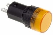 Индикатор Ø16  220V  желтый LED  REXANT (20)