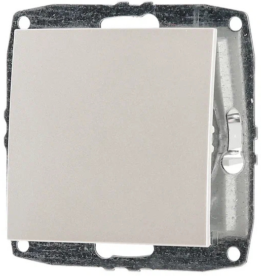 L / D Механизм  Выкл. 1 кл. Жемчуг  (12)