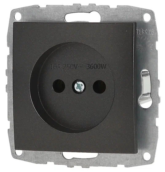 Розетка MONO Despina / Larissa 16 А 250 В Графит 500-002022-116 (12)