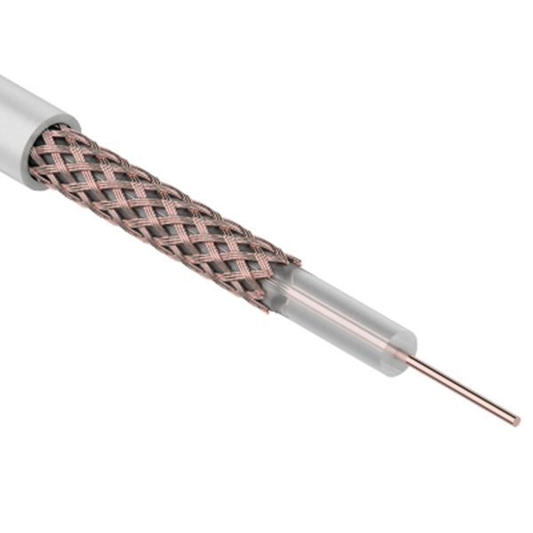 Кабель 1,5C-2V MINI COAXIAL, (72%), 75 Ом, 200 м., белый  REXANT