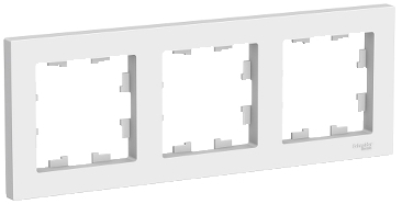 AtlasDesign Рамка 3-поста универсальная белая (15)