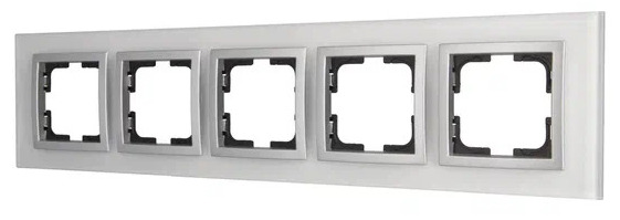 Style Рамка 5-я Белое стекло  (1/5)