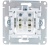 AtlasDesign модуль Выключатель 2кл. с подсвет. карбон (5)