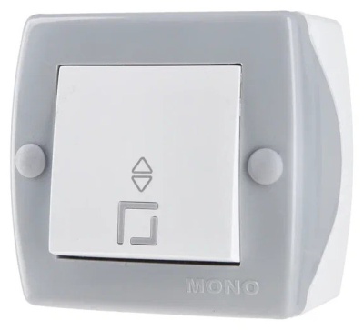 Octans Выкл. 1 кл. прох. Серый  (12)