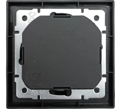 Розетка LEZARD Черный бархат 704-4288-181 (10шт/120шт)