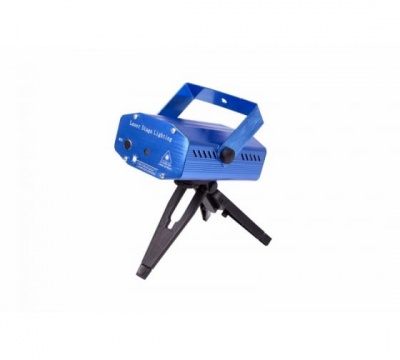 Лазерный проектор с эффектом цветомузыки, 230 В (1 проекция)