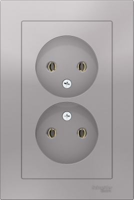 Розетка Schneider Electric AtlasDesign 16 А 250 В Алюминий ATN000320 (6)