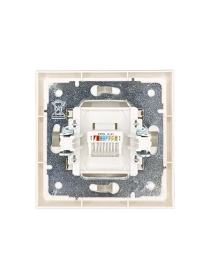 Розетка LEZARD ZIMA Слоновая кость 704-9088-139 (10шт/120шт)