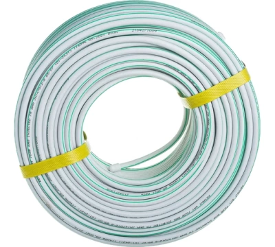 Кабель SAT 703 B, Cu/Al/Al, (75%), 75 Ом, 100м., белый  PROCONNECT