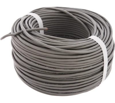 Кабель UTP PROconnect 4PR 24AWG, CU (медь), CAT5E, 100 МГц, PVC, серый, бухта 100 м