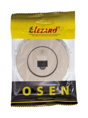 Розетка LEZARD OSEN Титан 743-3788-137 (10шт/120шт)