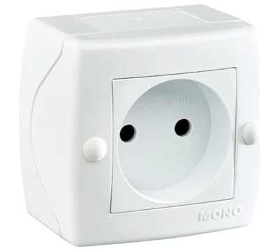 Розетка MONO OCTANS 10 А 250 В Серый 154-020006-143 (9)