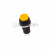 Выключатель-кнопка  250V 1А (2с) (ON)-OFF  Б/Фикс  желтая  Micro  REXANT (10