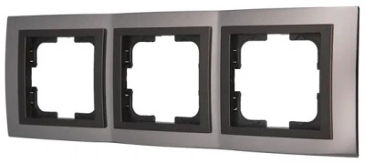 Chrome Рамка 3-я Дымчатая  (1/5)