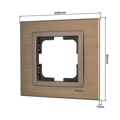 Style Рамка 1-я Бронза Алюминиевая  (1/5)