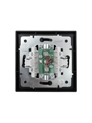 Розетка LEZARD ZIMA Черный бархат 704-4288-129 (10шт/120шт)
