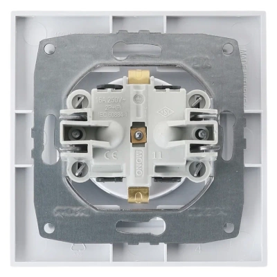 Розетка MONO Despina / Larissa 16 А 250 В Белый 500-001921-117 (12)