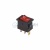 Выключатель клавишный 12V 15А (3с) ON-OFF красный  с подсветкой  Mini  REXANT   (10)
