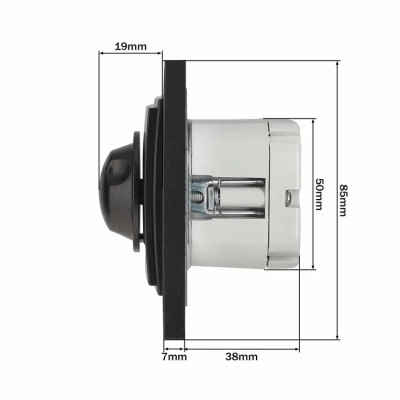 L / D Механизм  Диммер 800 W Графит  (6)