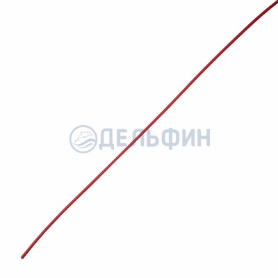 Термоусадочная трубка клеевая REXANT 6,0/2,0 мм, красная, упаковка 10 шт. по 1 м