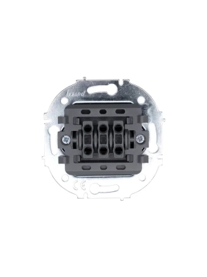 OSEN Выключатель тройной Слоновая кость  (10шт/120шт)