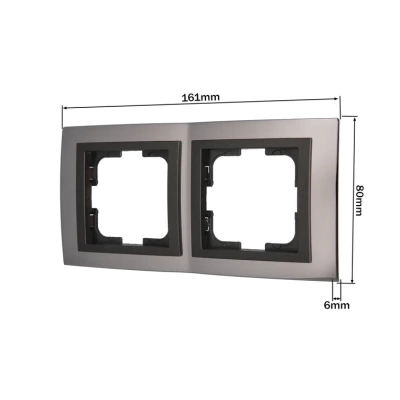 Chrome Рамка 2-я Дымчатая  (1/5)