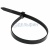 Хомут-стяжка кабельная нейлоновая REXANT 250 x7,6 мм, черная, упаковка 100 шт.
