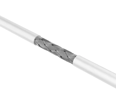 USB кабель для iPhone 5/6/7 моделей ОРИГИНАЛ (чип MFI) 1М белый REXANT