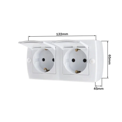 Розетка MONO OCTANS 16 А 250 В Белый 104-010101-184 (6)