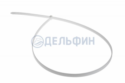 Хомут-стяжка кабельная нейлоновая REXANT 700 x9,0 мм, белая, упаковка 100 шт.