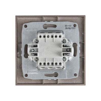 L / D Механизм  Выкл. 3 кл. Бронза  (12)