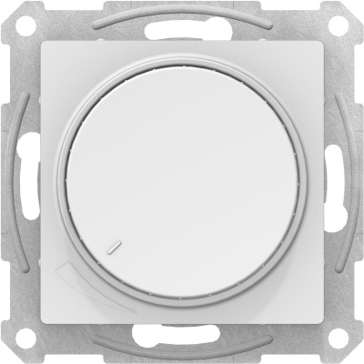 AtlasDesign модуль Светорегулятор(диммер) поворотно-нажимной 630Вт белый (1)