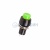 Выключатель-кнопка  250V 1А (2с) ON-OFF  зеленая  Micro  REXANT (10)