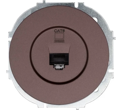 Розетка LEZARD OSEN Шоколад 743-7388-140 (10шт/120шт)