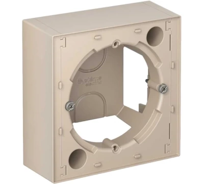 AtlasDesign Песочный Коробка для наружного монтажа