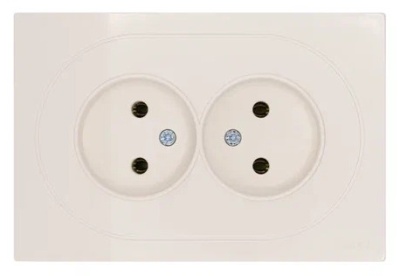 Розетка LEZARD OSEN Слоновая кость 743-9000-128B (10шт/120шт)