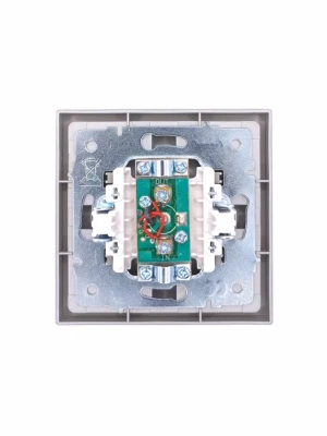 Розетка LEZARD ZIMA Серый матовый 704-7488-129 (10шт/120шт)