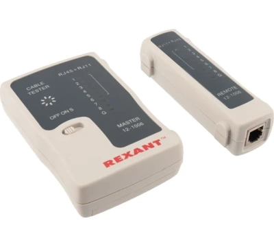 Тестер кабеля RJ-45+RJ-11 468 REXANT