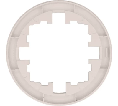 OSEN Рамка 1-ая б/вст Слоновая кость КРУГЛАЯ (20шт/240шт)