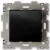 Выключатель 1-кл черный матовый Эстетика GL-W101-BCM